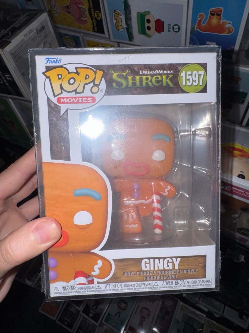 Funko Pop! Movies DreamWorks Shrek 30th Anniversary Gingy #1597